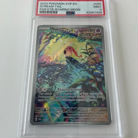 pokemon scream card Eevee Munch The Scream Japanese 287/SM-P NM – japanmaster main image 1